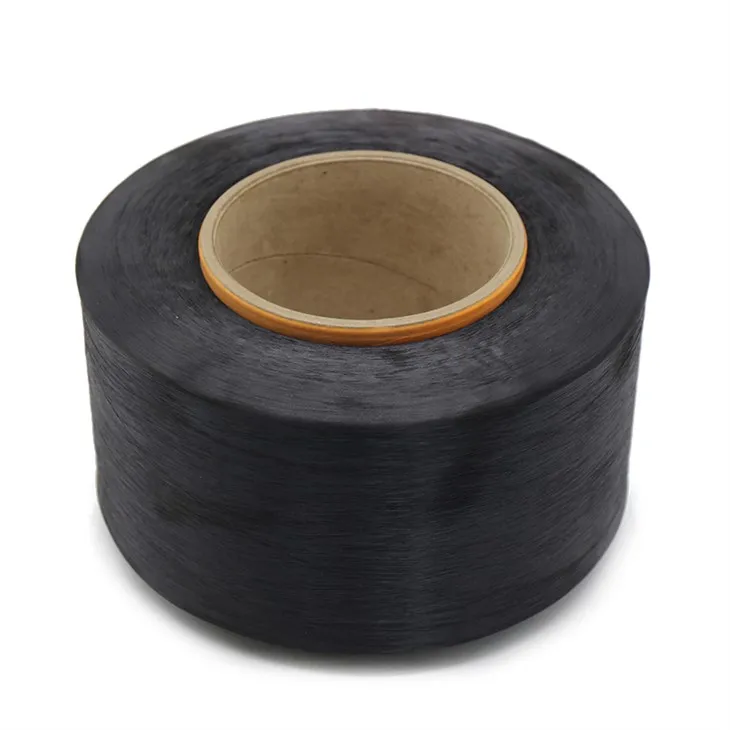내구성이있는 재활용 원사는 비전을 피는 검은 색